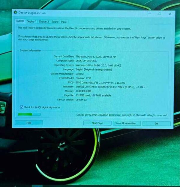Dell Precision 7710 - Image 6