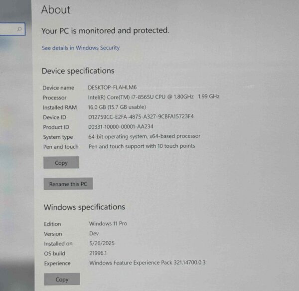 HP Spectre x360 Convertible 15-df0xxx i7 - Image 7