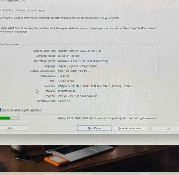Asus Q524UQK x360 i7 (7t gen) - Image 6